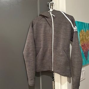 Women’s adidas zip up sweatshirt/jacket never worn size XS, like new condition